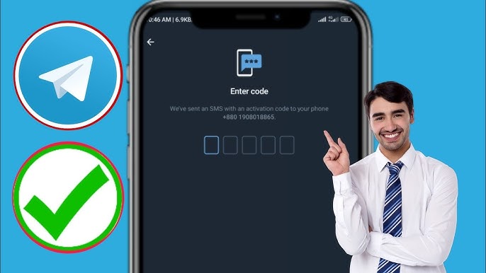Telegram手机短信登录步骤