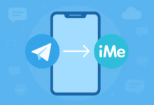 iMe怎么绑定Telegram账号教程